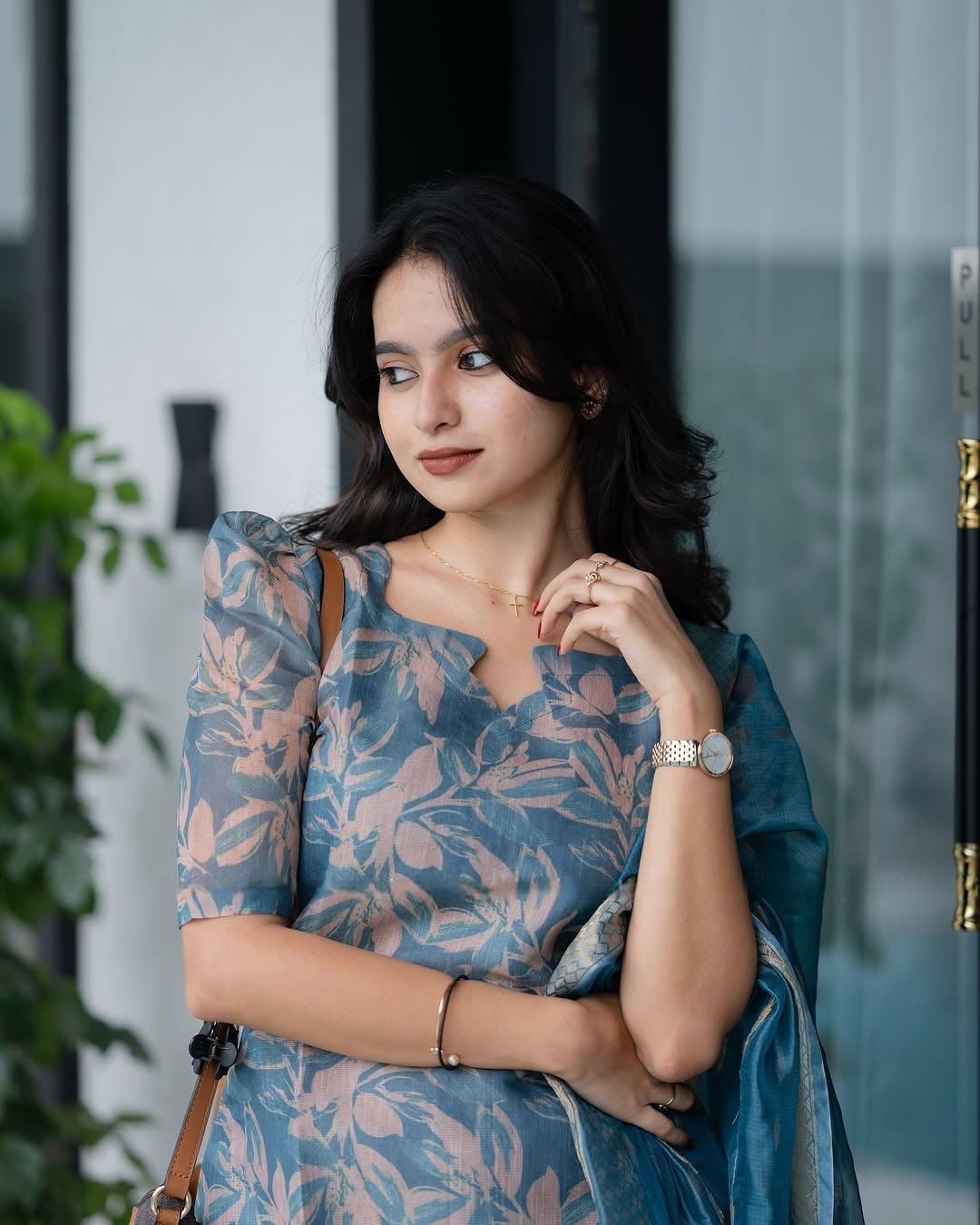 CELESTE FERN TOP - DUPATTA